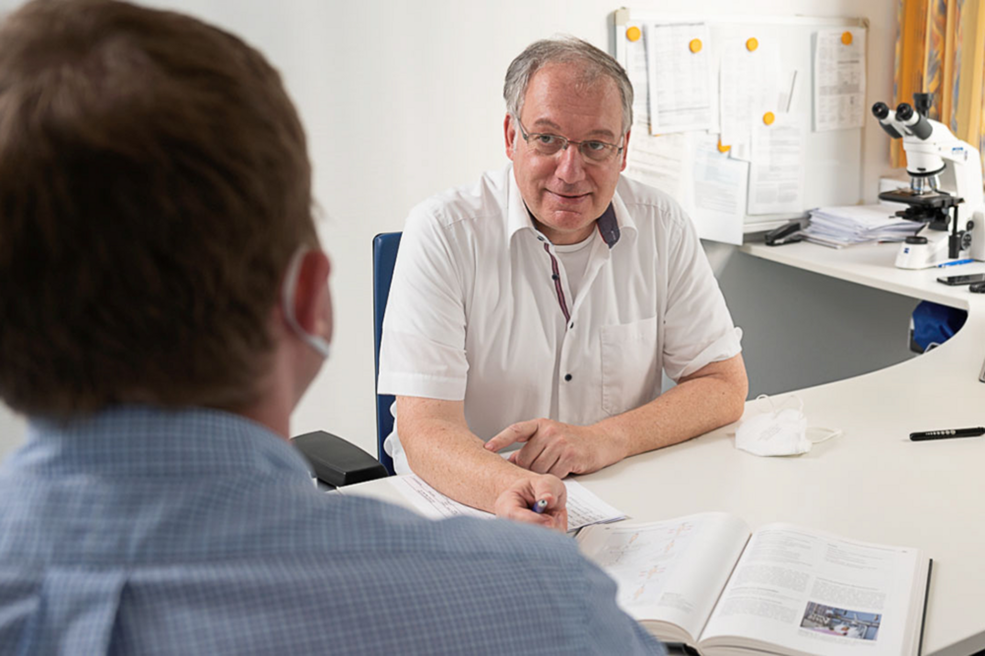 UKM | Matthias Stelljes und Gesprächspartner