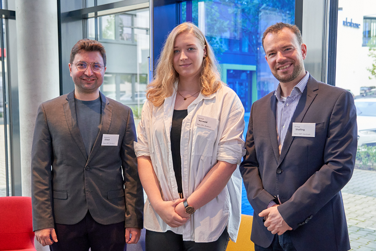 UKM Herz-MRT-Zentrum | Gruppenbild von drei Teilnehmenden