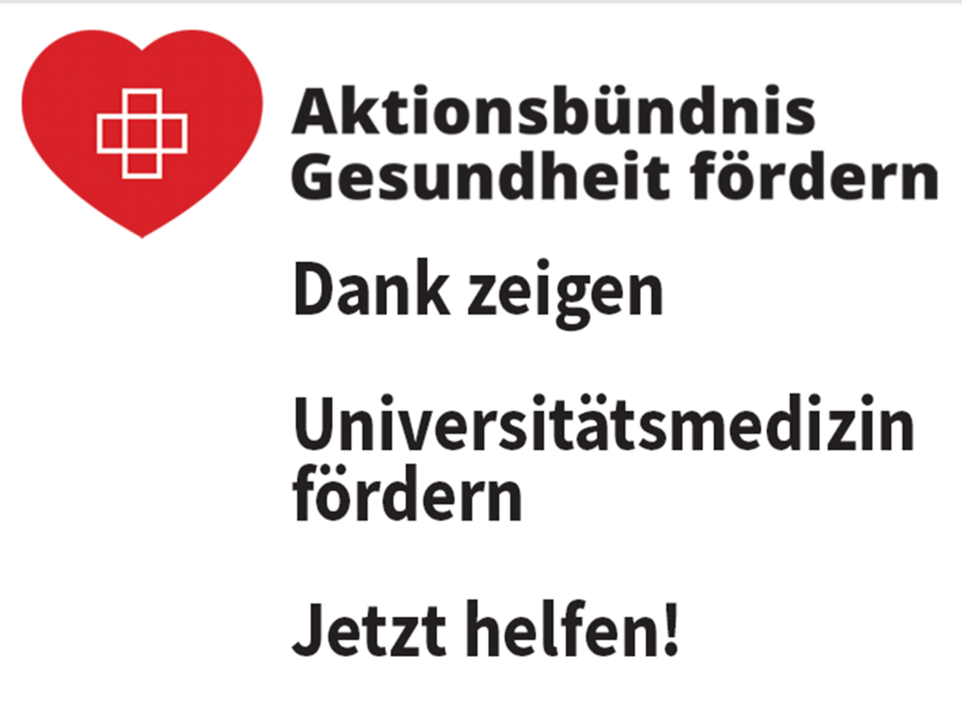 Aktionsbündnis Gesundheit fördern Aktionsbündnis Gesundheit fördern