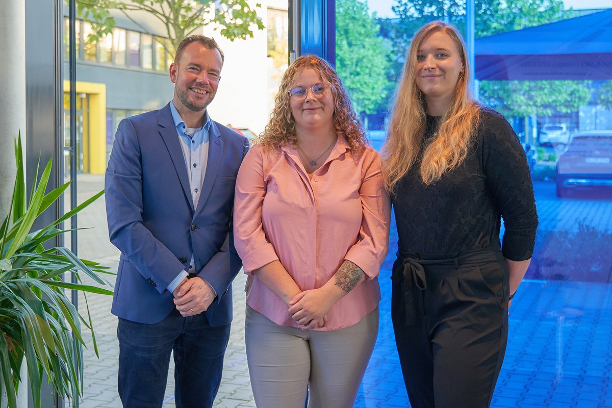 UKM Herz-MRT-Zentrum | Gruppenbild mit drei Teilnehmenden