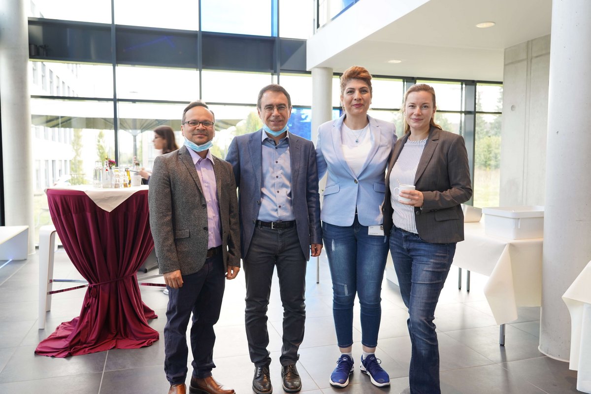 UKM Herz-MRT-Zentrum | Gruppenbild von vier Teilnehmenden