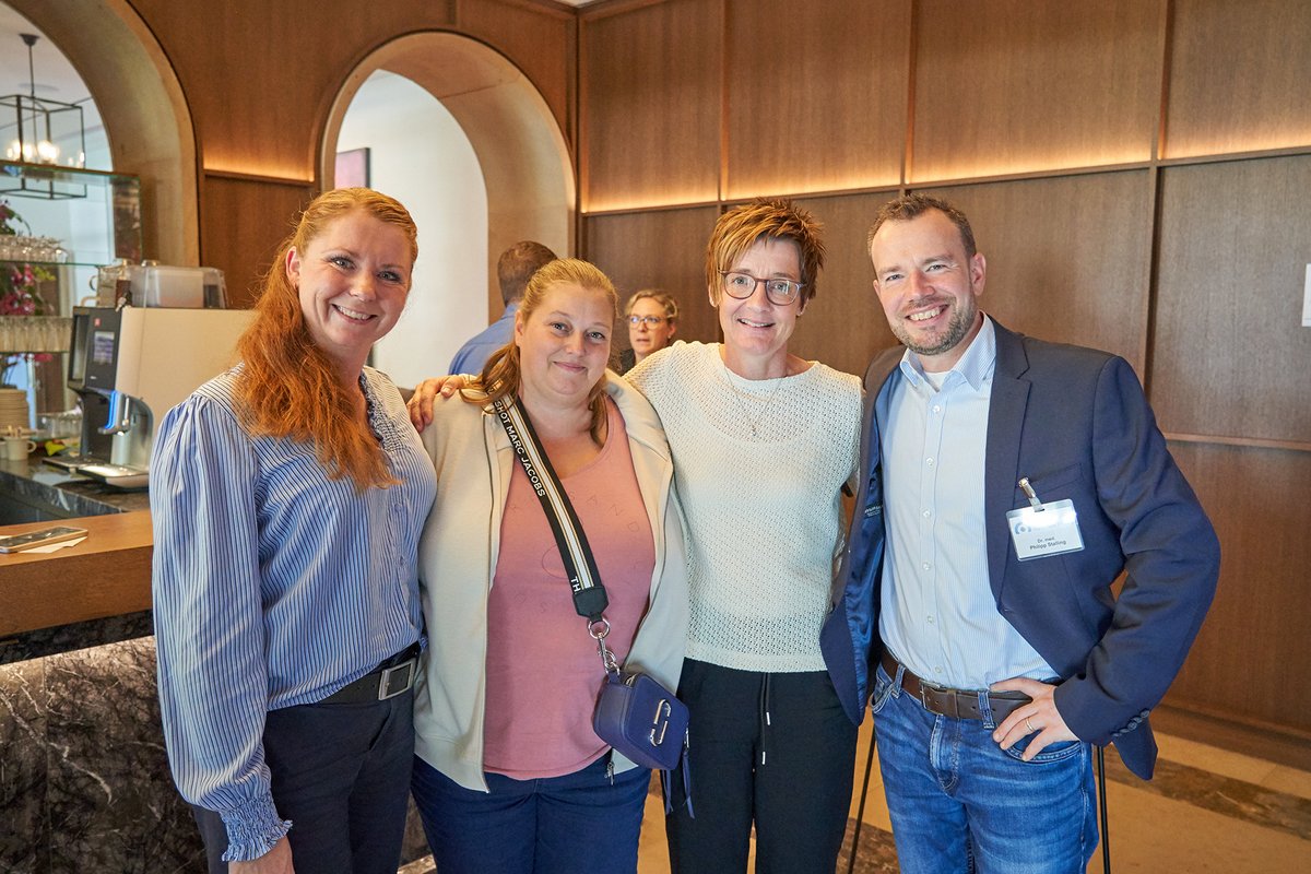 UKM Herz-MRT-Zentrum | Gruppenbild von vier Teilnehmenden.