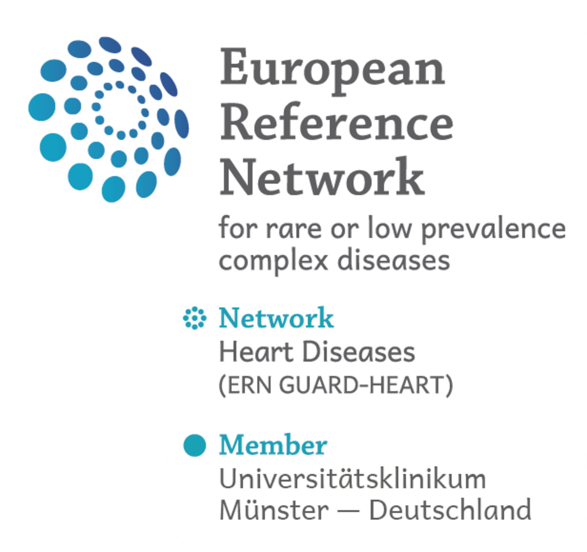 UKM | Logo European Reference Network for rare or low prevalence complex deseases
