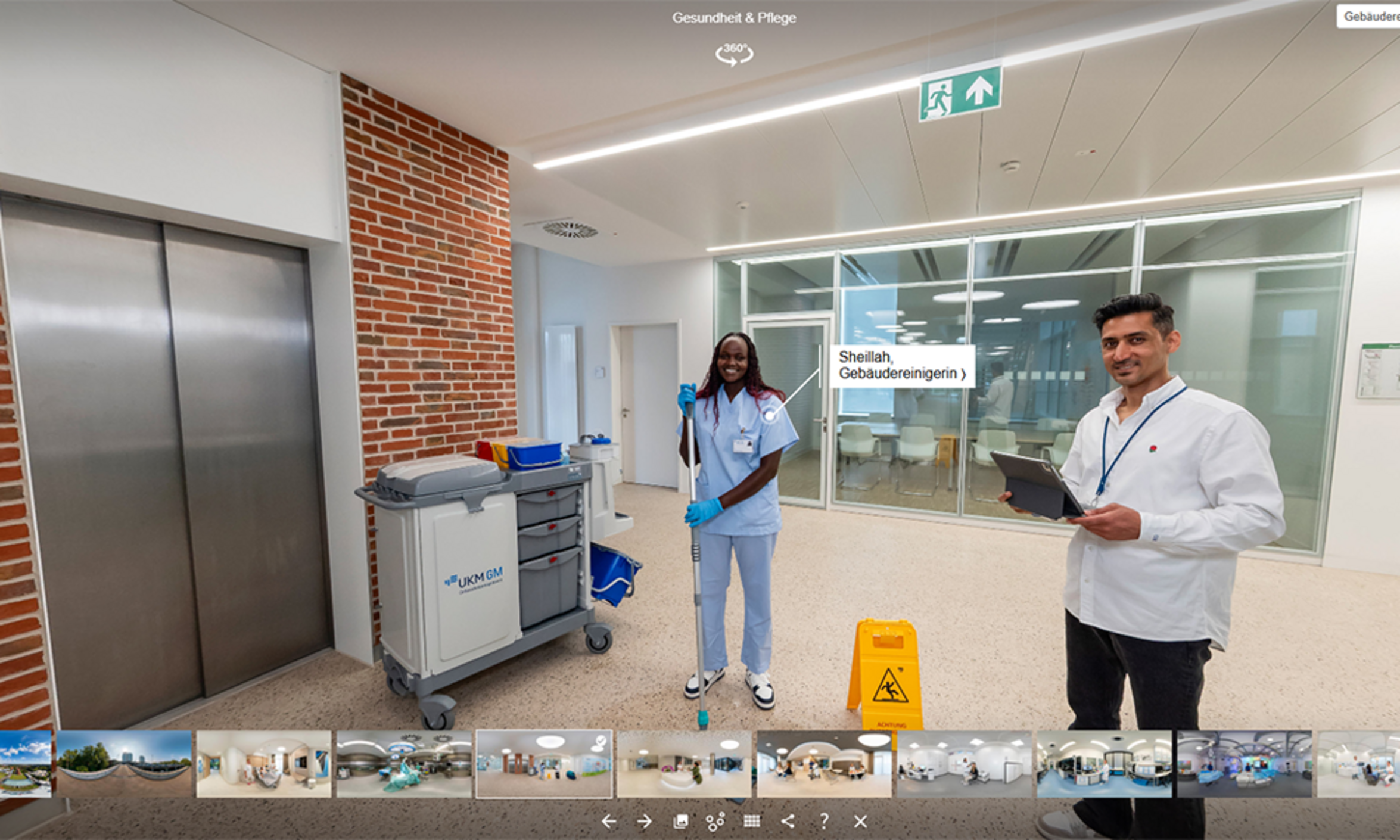 UKM Virtueller Ausbildungscampus | Gebäudereinigung