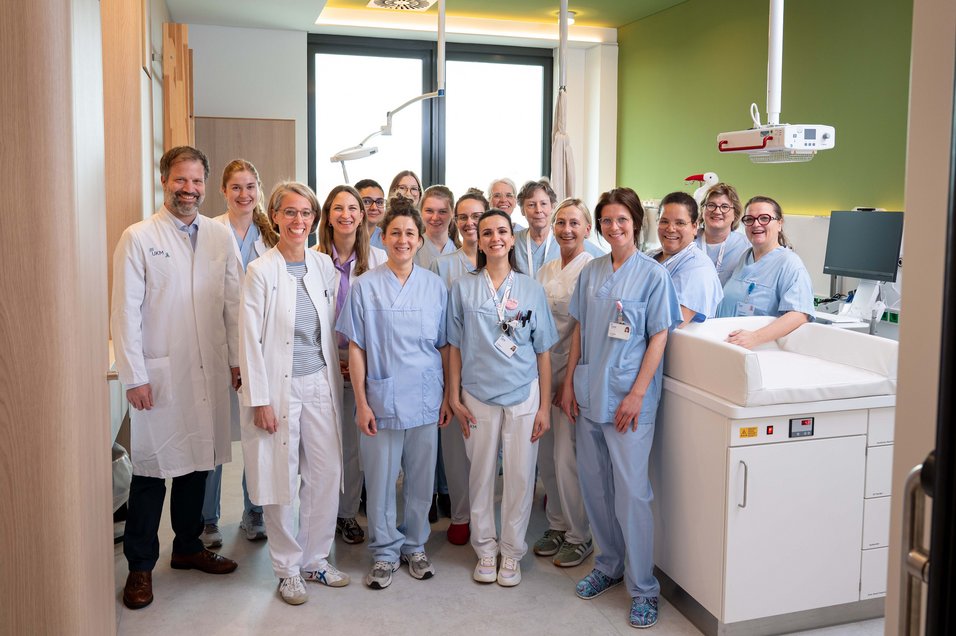 UKM Geburtshilfe | Eröffnung neuer Kreißsaal