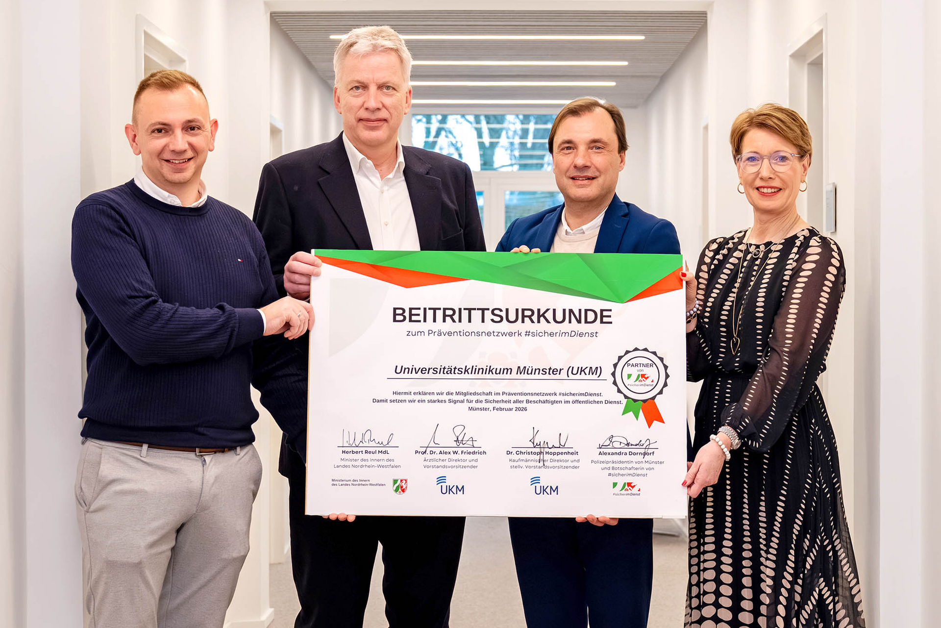 UKM Presse | Beitritt Präventionsnetzwerk