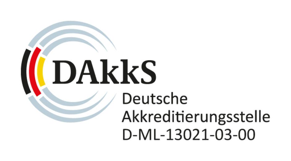 UKM | Logo Deutsche Akkreditierungsstelle DAkkS 