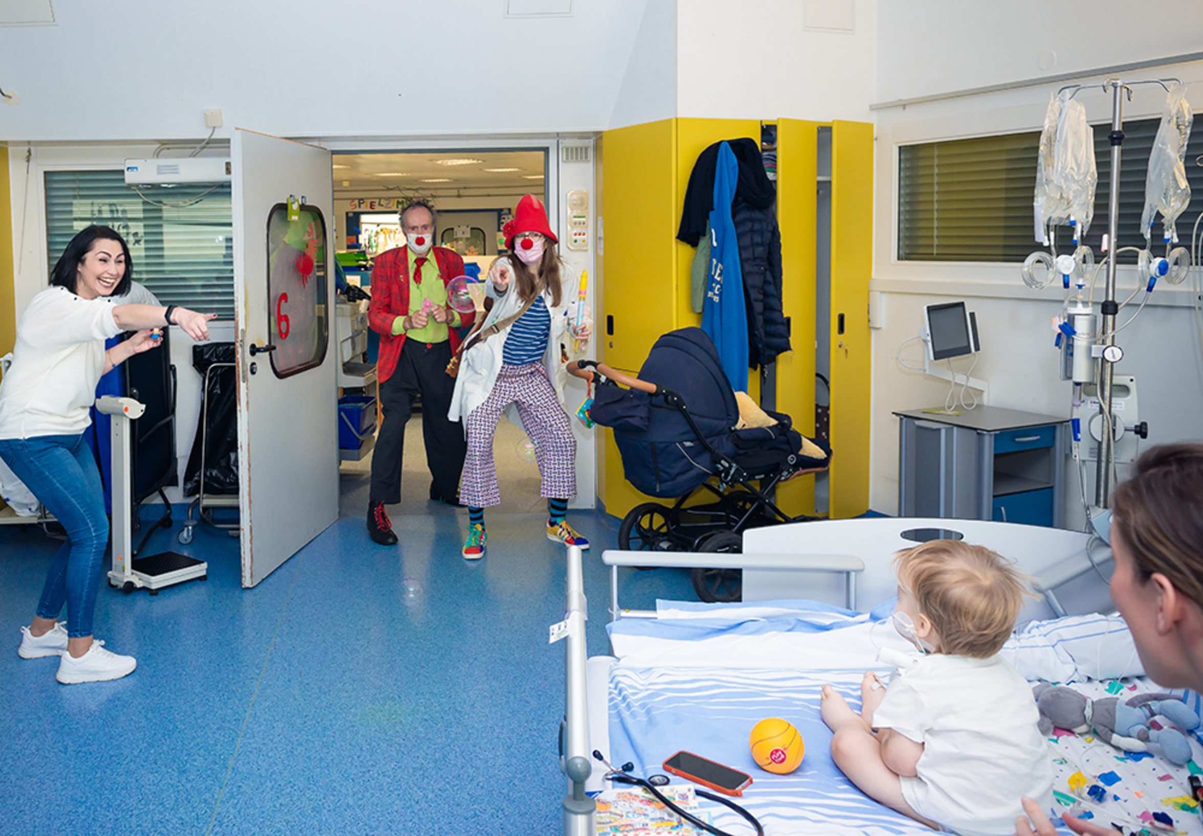 UKM-Clinic-Clowns-Visite | Kinderstation
