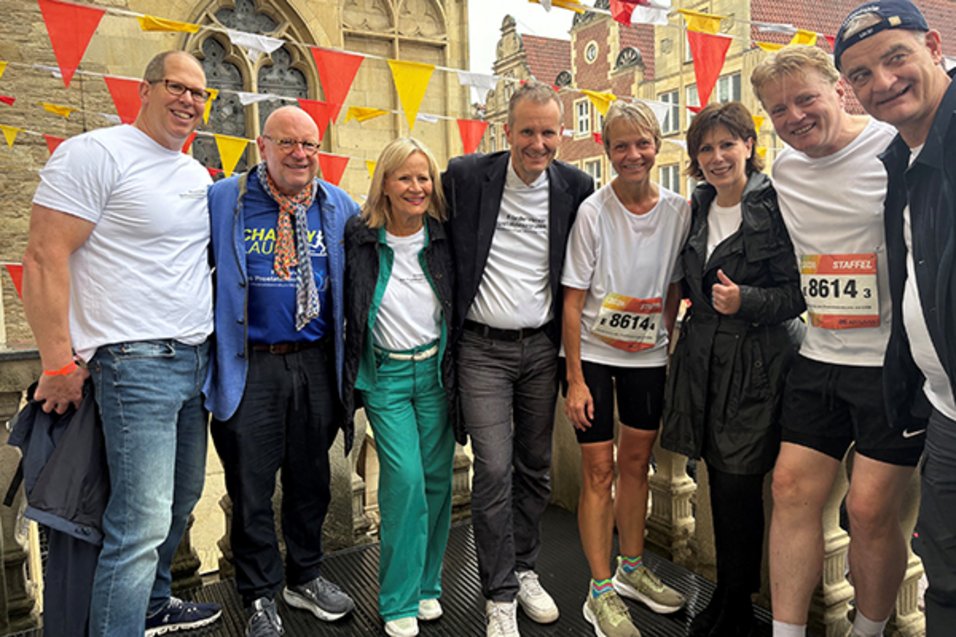 UKM Prostatazentrum | Gruppenbild in der Münster Innenstadt
