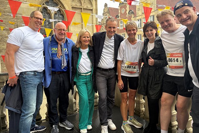 UKM Prostatazentrum | Gruppenbild in der Münster Innenstadt