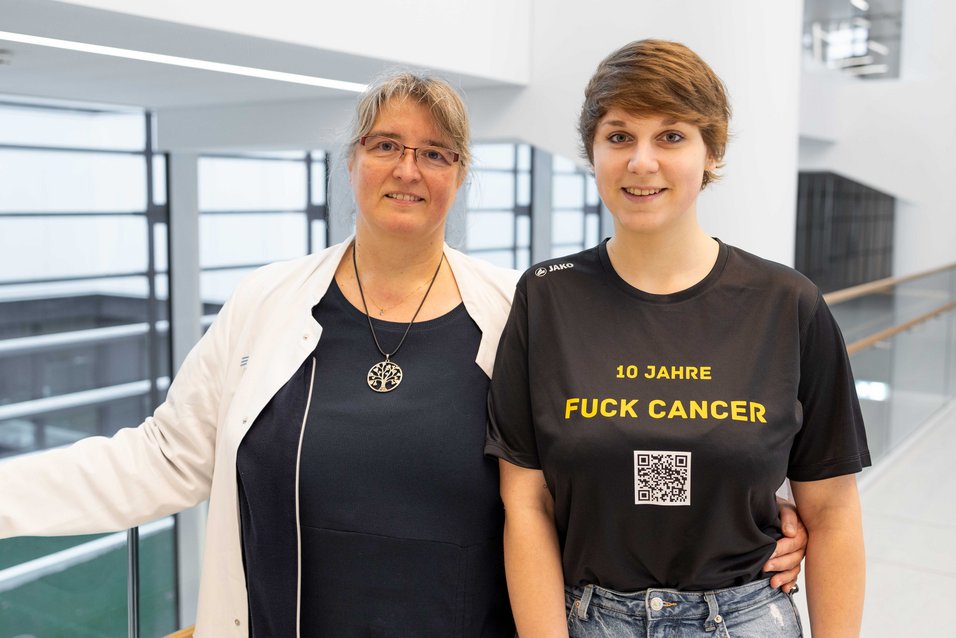  Ärztin Monika Pöppelmann und Patientin Nina Berse