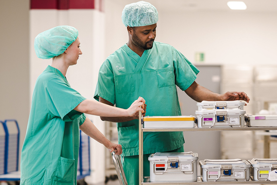 UKM Pflege | Ausbildung | Fachkräfte für Medizinprodukteaufbereitung