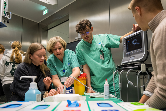 UKM Pflege | Tag des offenen OP | Ultraschallgestützte Punktion