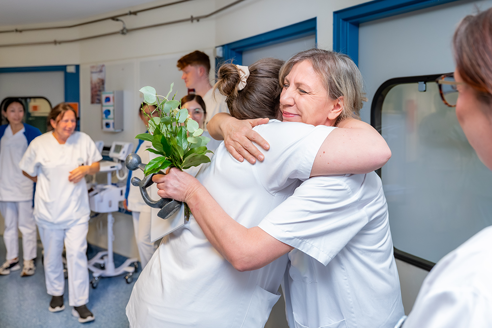 UKM Pflege | Verleihung Daisy Award | Lucie Dubinski