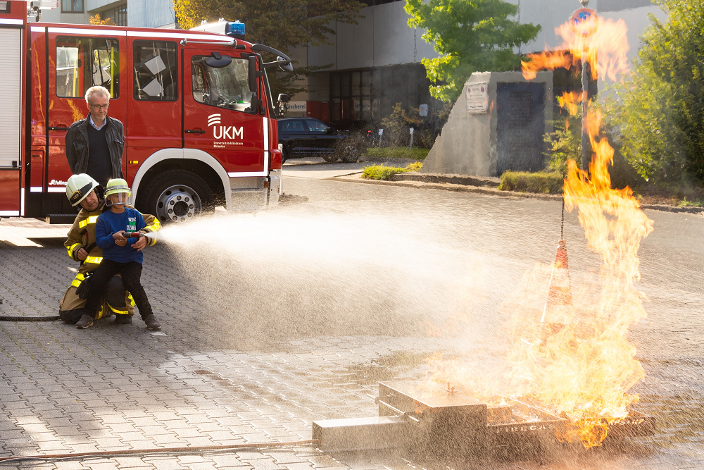 UKM Mitmachkinder | Aktionsnachmittag Werkfeuerwehr